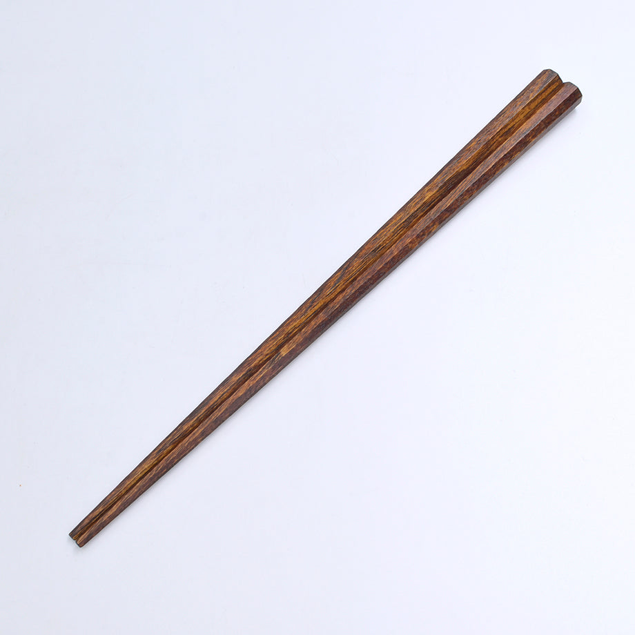 【屋中健洋】八角箸/カバ 21.5cm