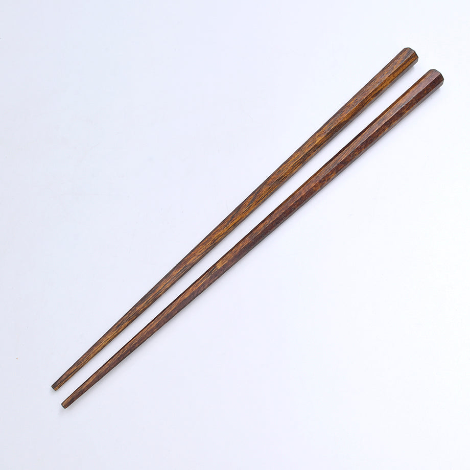 【屋中健洋】八角箸/カバ 21.5cm
