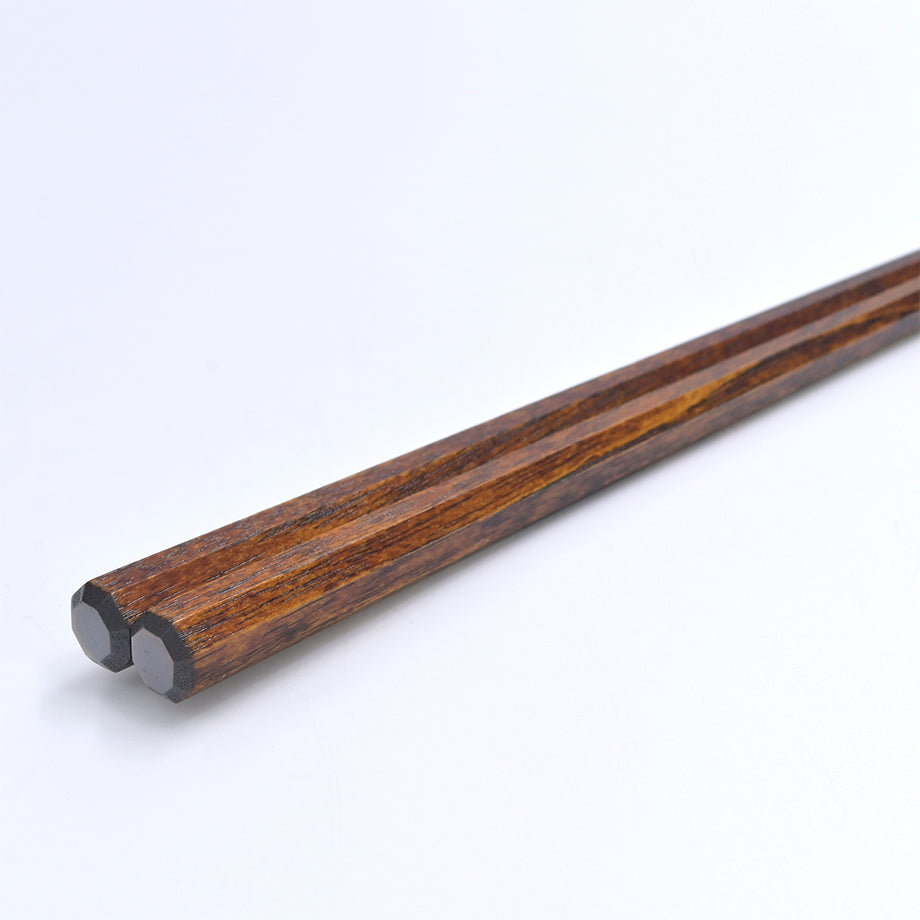 【屋中健洋】八角箸/カバ 21.5cm