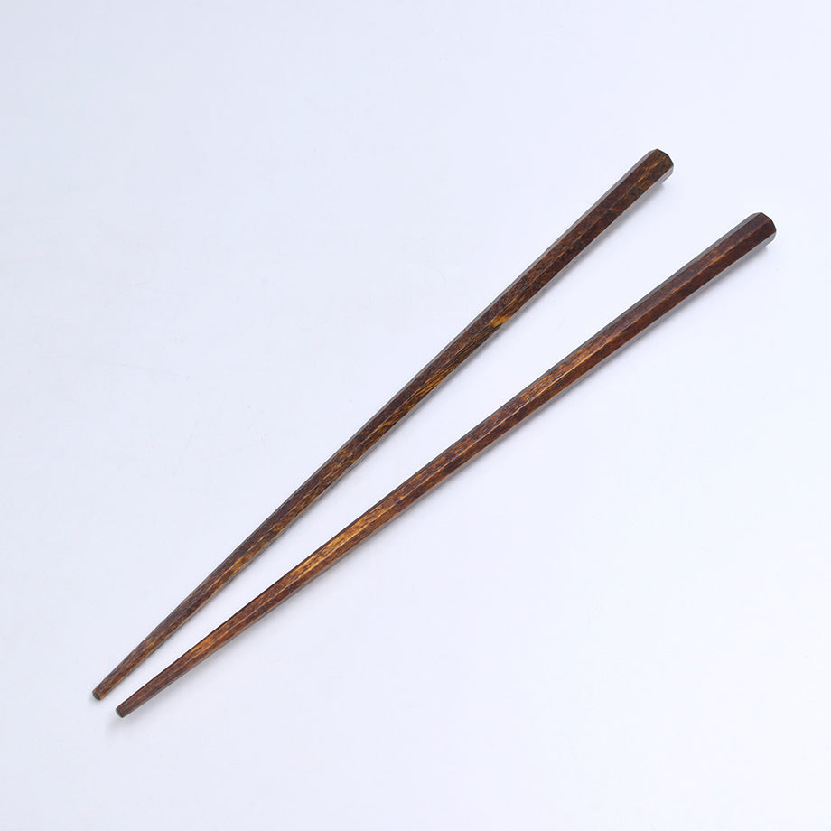 【屋中健洋】八角箸/カバ 23cm