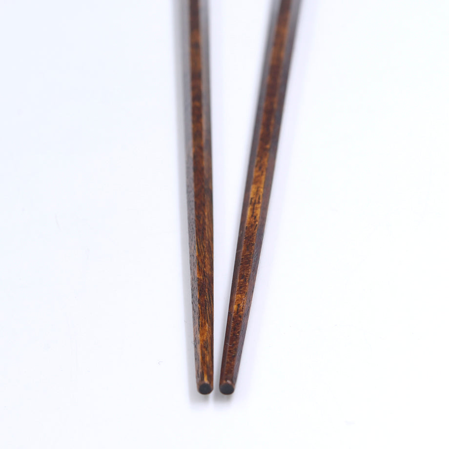 【屋中健洋】八角箸/カバ 23cm