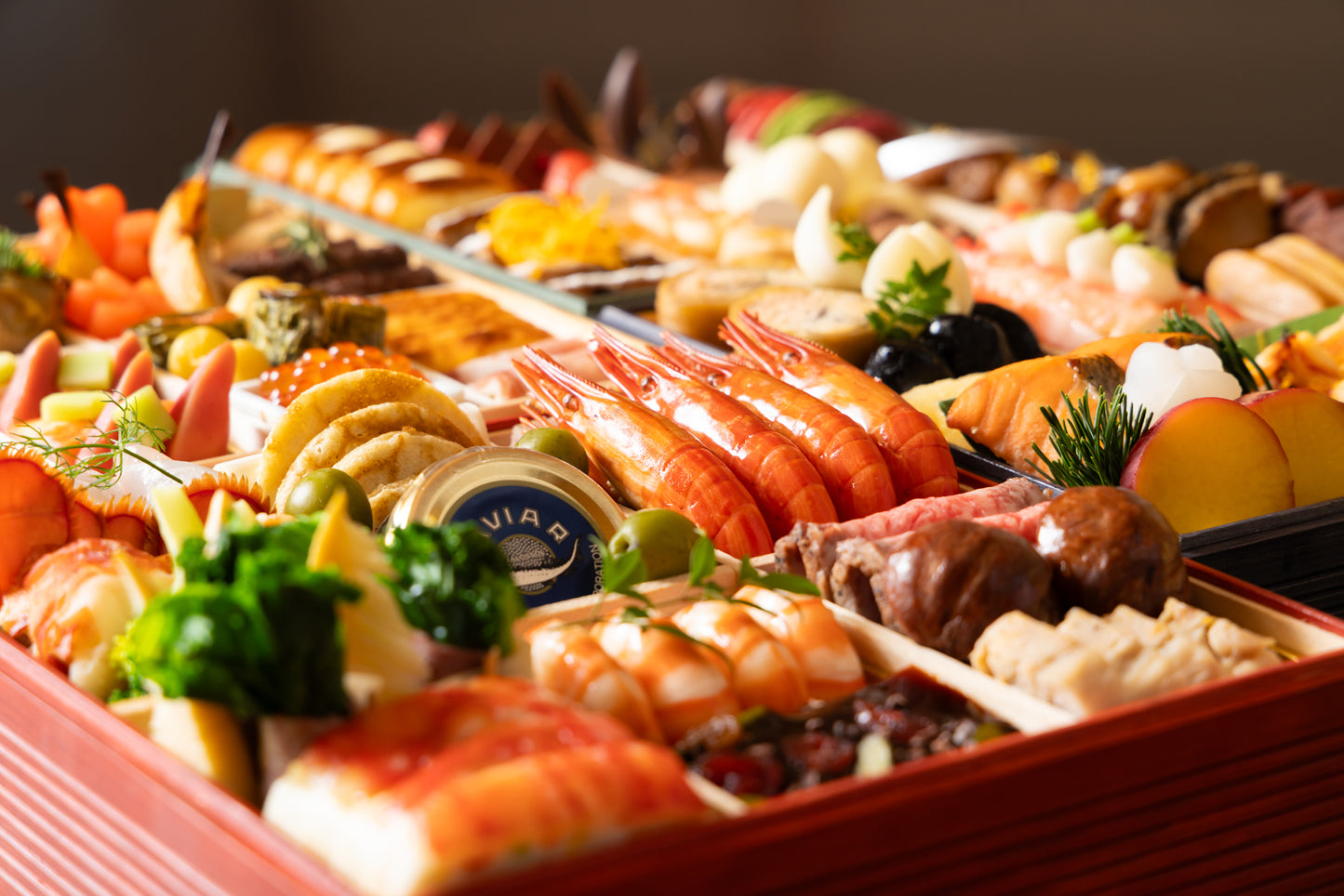 【道内配送限定】鶴雅のおせち四段重 慶雅|鶴雅オリジナル