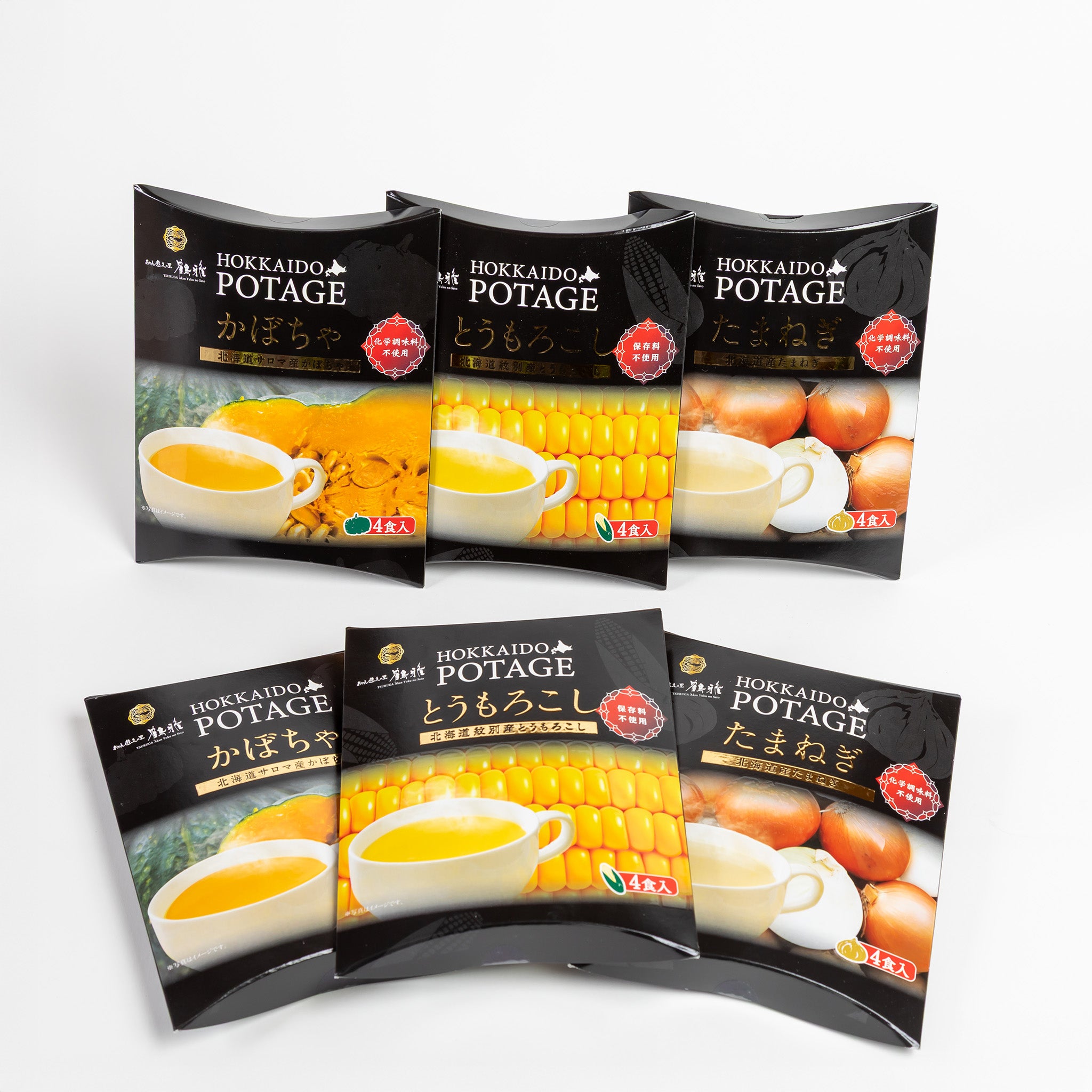 北海道ポタージュ3種セット|鶴雅オリジナル｜【1セット】