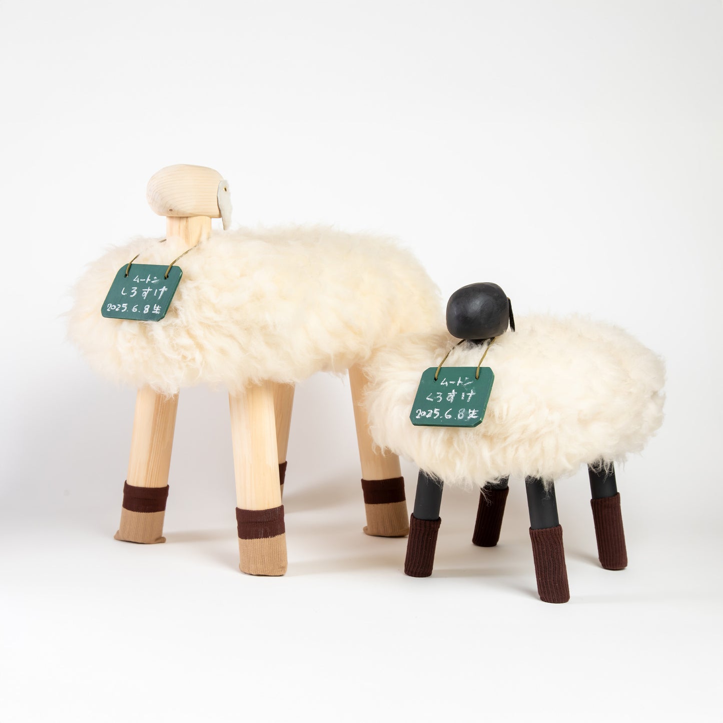 ヒツジイス（ムートン）｜中サイズ｜しろすけ｜gentle tree