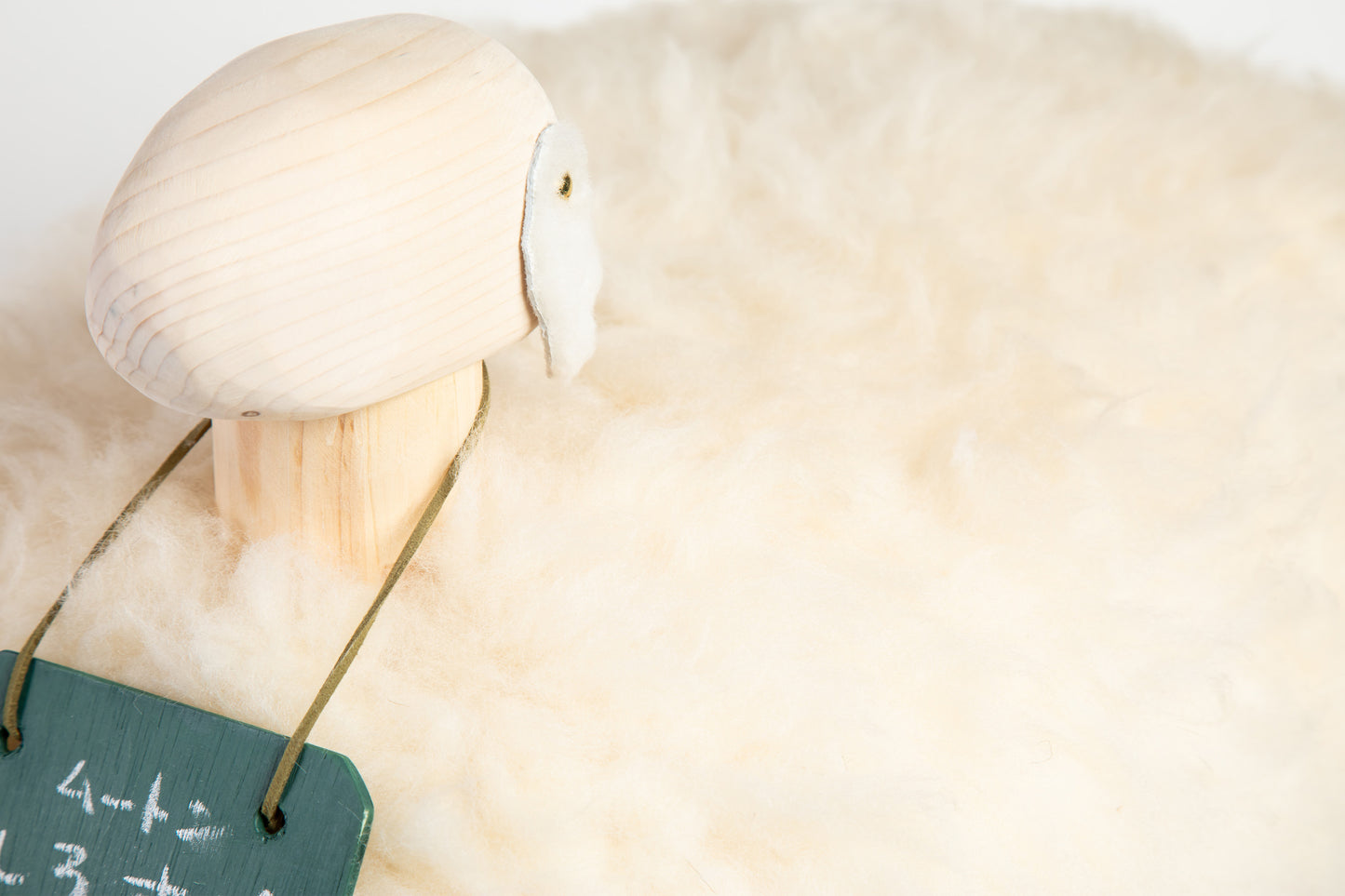 ヒツジイス（ムートン）｜中サイズ｜しろすけ｜gentle tree